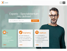 Tablet Screenshot of de.experis.com